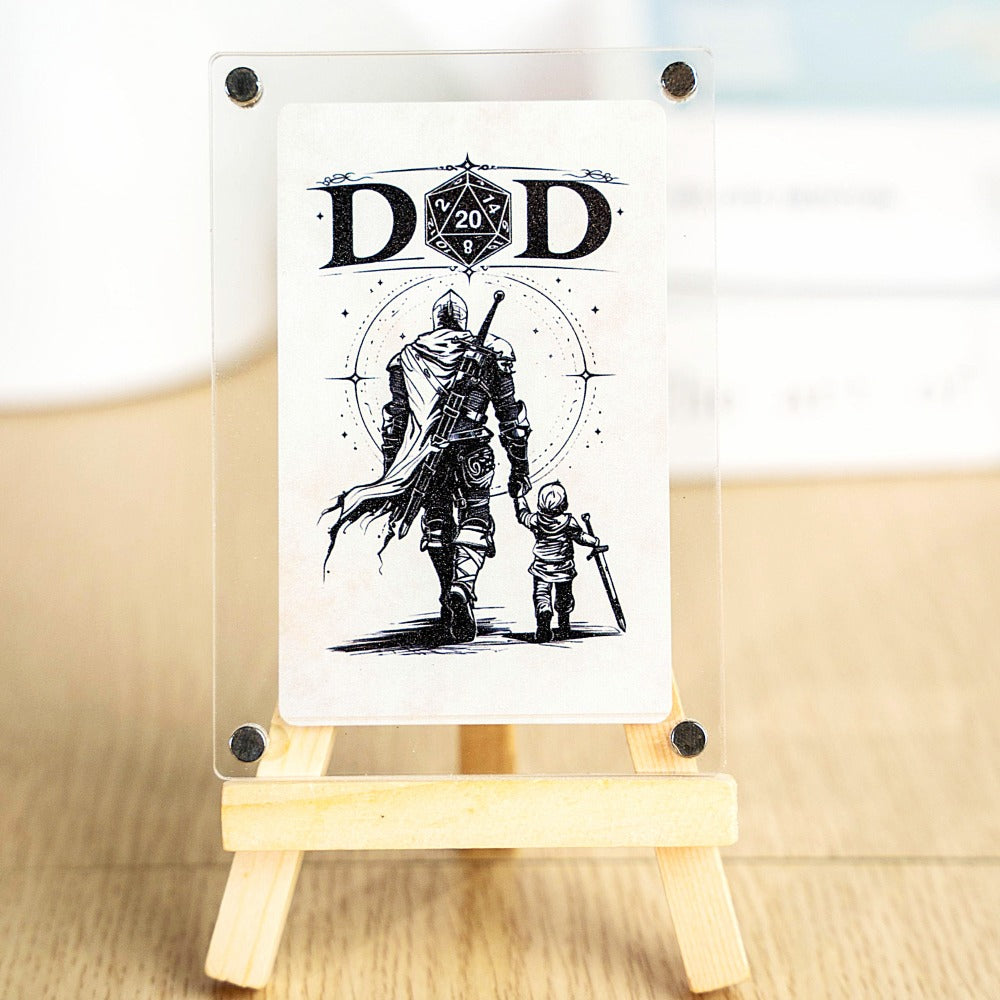 Custom Dad Stat Block - Personalized RPG Gift