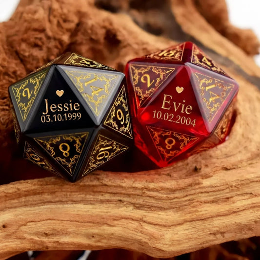 Custom Mother's Day D20 Dice – Personalized RPG Gift
